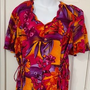 Woman’s Short Jumper New 1X Summer Bright Colors